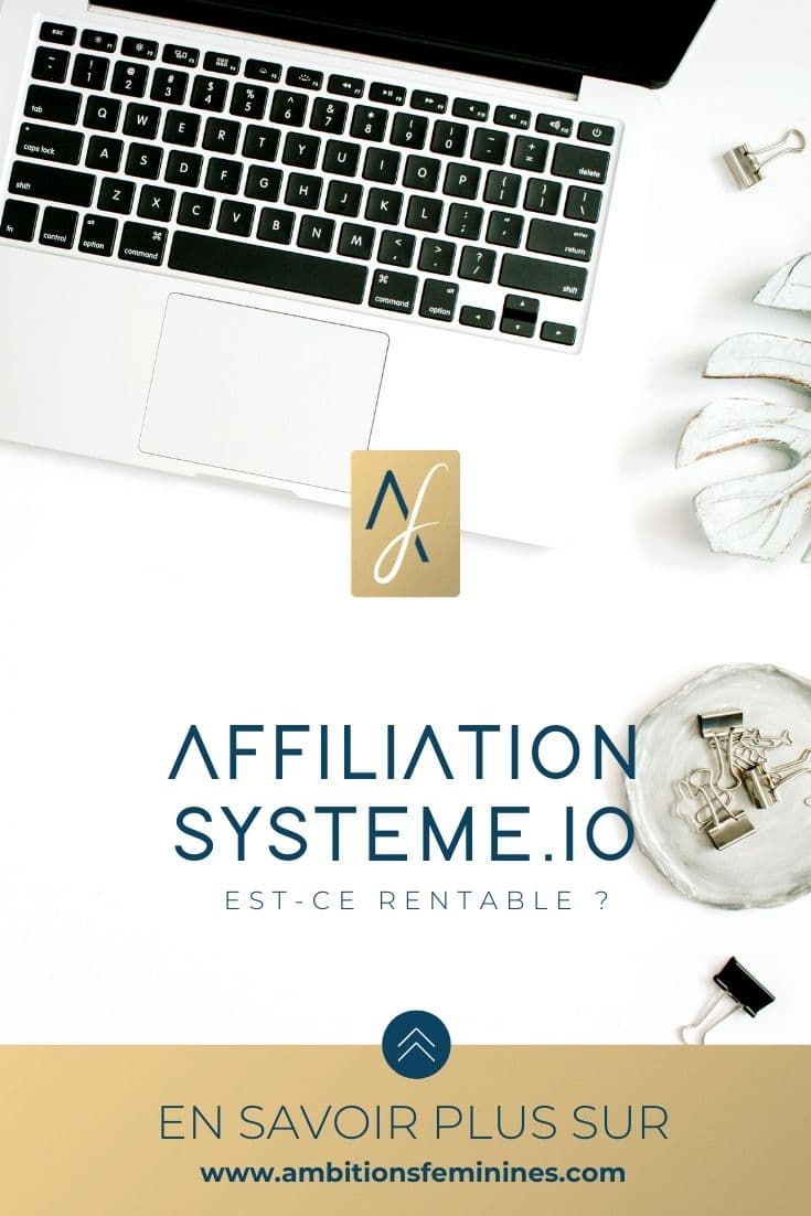 Affiliation systeme.io : rentable ?