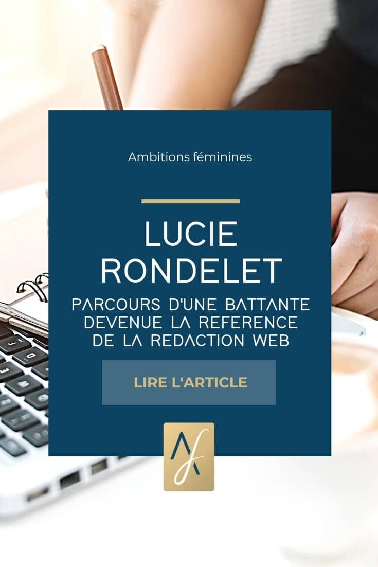 Lucie Rondelet formatrice rédaction web