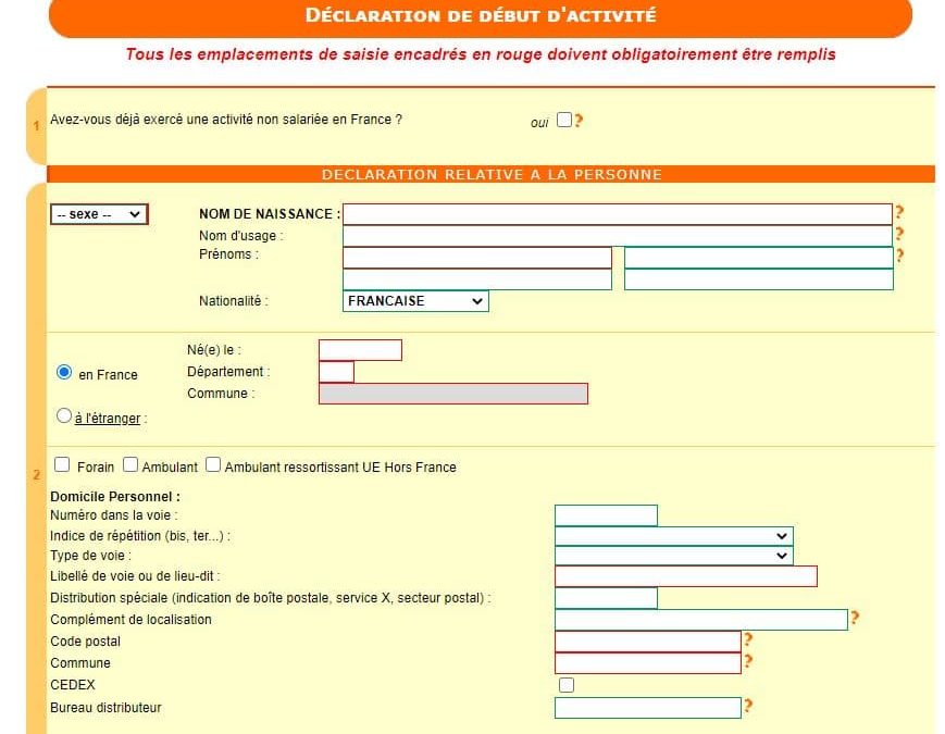 declaration-activite-auto-entrepreneur - Ambitions Féminines